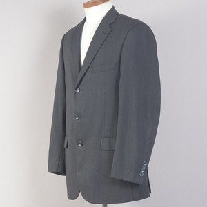 Profilo Men's Blazer Black Pinstripe 44R